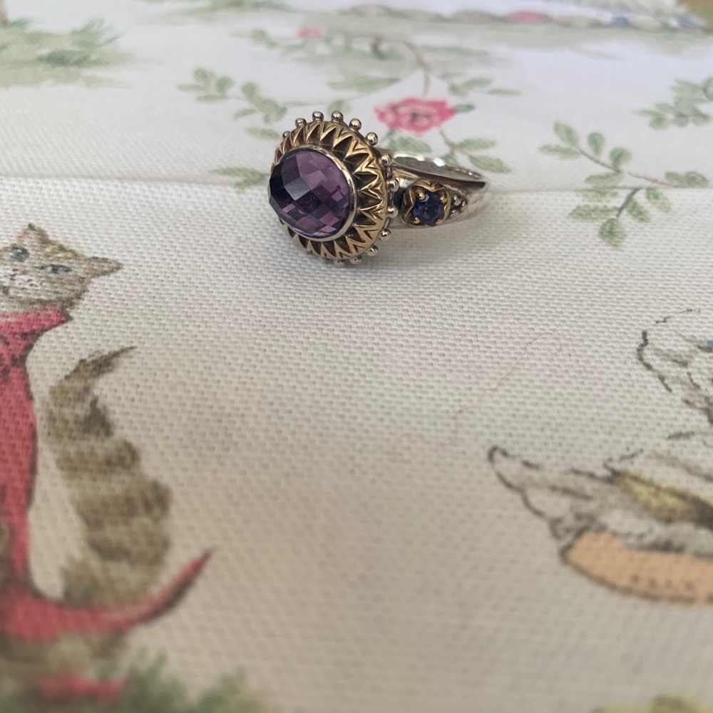 Barbara Bixby Amethyst ring size 8